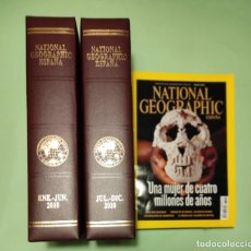 Coleccionismo de National Geographic: NATIONAL GEOGRAPHIC 2 ESTUCHES SIMIL PIEL 2010 . 12 REVISTAS . SIN USO. Lote 303843738