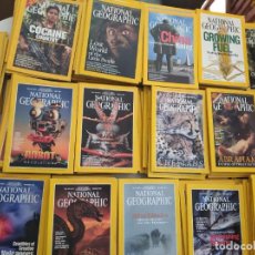 Coleccionismo de National Geographic: 78 NATIONAL GEOGRAPHIC EN INGLES 1993-2001 MUCHOS AÑOS COMPLETOS, CONSULTAR ANTES,PEDIDO MINIMO 20€