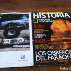 Coleccionismo de National Geographic: LOTE DE 2 REVISTAS HISTORIA NATIONAL GEOGRAPHIC Nº 14 Y 19 BUEN ESTADO. Lote 316118643