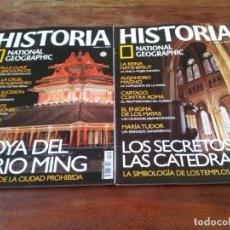 Coleccionismo de National Geographic: LOTE DE 2 REVISTAS HISTORIA NATIONAL GEOGRAPHIC Nº 40 Y 44 BUEN ESTADO