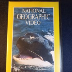 Coleccionismo de National Geographic: ORCAS: LOBOS DEL MAR VHS. Lote 317213338