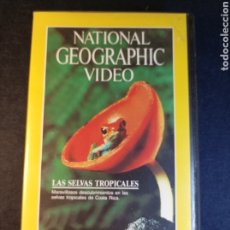Coleccionismo de National Geographic: LAS SELVAS TROPICALES VHS. Lote 317213623