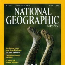 Coleccionismo de National Geographic: NATIONAL GEOGRAPHIC - JULIO 2003. Lote 323426558