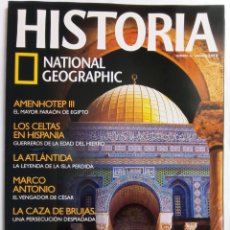 Collezionismo di National Geographic: HISTORIA NATIONAL GEOGRAPHIC 42. TEMPLARIOS. AMENHOTEP III. CELTAS EN HISPANIA. ATLÁNTIDA. BRUJAS