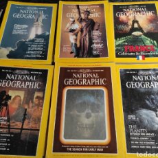 Coleccionismo de National Geographic: NATIONAL GEOGRAPHIC, EDICION EN INGLES - LOTE 37 EJEMPLARES - AÑOS 80. Lote 342731173