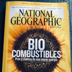 Coleccionismo de National Geographic: REVISTA 'NATIONAL GEOGRAPHIC'. NOVIEMBRE 2007. BIO COMBUSTIBLES. INCLUYE PÓSTER GRAN TAMAÑO.. Lote 349846394