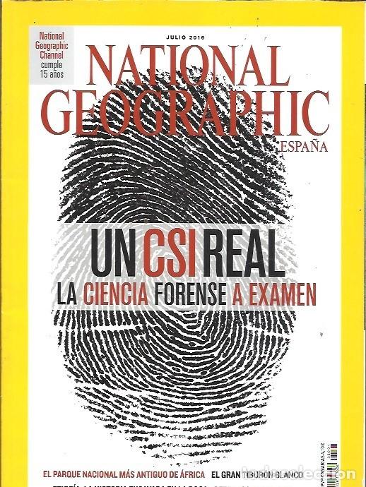 Coleccionismo de National Geographic: REVISTA NATIONAL GEOGRAPHIC UN CSI REAL LA CIENCIA FORENSE A EXAMEN
