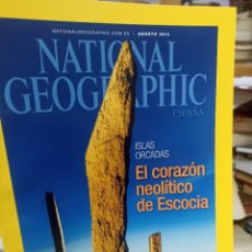 Coleccionismo de National Geographic: NATIONAL GEOGRAPHIC. AGO. 2014. Lote 360967335