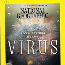 Coleccionismo de National Geographic: NATIONAL GEOGRAPHIC, FEBRERO DEL 2021. VIRUS. Lote 361768400