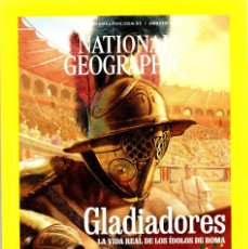 Coleccionismo de National Geographic: NATIONAL GEOGRAPHIC, AGOSTO DEL 2021. GLADIADORES. Lote 361768810