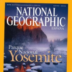 Coleccionismo de National Geographic: NATIONAL GEOGRAPHIC. ENERO 2005. PARQUE NACIONAL YOSEMITE. Lote 362981995