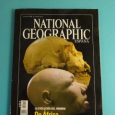 Coleccionismo de National Geographic: NATIONAL GEOGRAPHIC. LA EVOLUCIÓN DEL HOMBRE. DE ÁFRICA A ATAPUERCA. NÚMERO ESPECIAL. Lote 378920519
