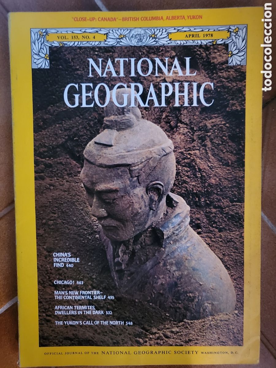 Collezionismo di National Geographic: Abril 1978 (volumen 153 n&uacute;mero 4) Revista National Geographic. EDICI&Oacute;N INGLESA