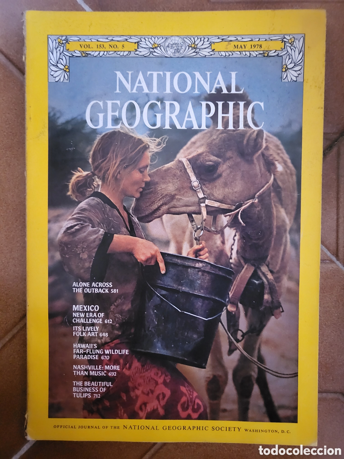 Collezionismo di National Geographic: Mayo 1978 (volumen 153 n&uacute;mero 5) Revista National Geographic. EDICI&Oacute;N INGLESA