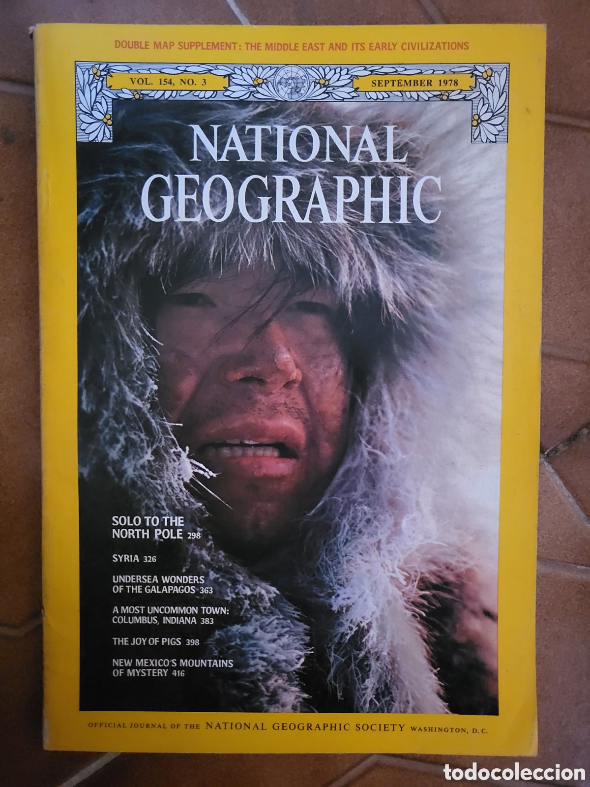 Collezionismo di National Geographic: Septiembre 1978 (volumen 154 n&uacute;mero 3) Revista National Geographic. EDICI&Oacute;N INGLESA