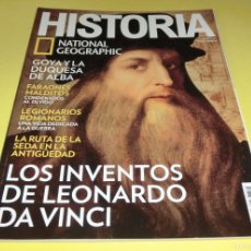 Collezionismo di National Geographic: HISTORIA NATIONAL GEOGRAPHIC Nº 229 - LOS INVENTOS DE LEONARDO DA VINCI (PERFECTO ESTADO)
