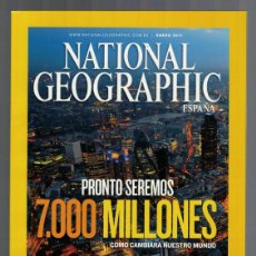 Coleccionismo de National Geographic: REVISTA NATIONAL GEOGRAPHIC ENERO 2011, RBA EDICIONES, ESTADO MUY BUENO