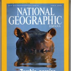 Coleccionismo de National Geographic: NATIONAL GEOGRAPHIC JUNIO 2007 ZAMBIA, PARAISO DE LOS HIPOPOTAMOS - BUEN ESTADO - OFM15