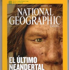 Coleccionismo de National Geographic: NATIONAL GEOGRAPHIC NOVIEMBRE 2008 EL ULTIMO NEANDERTAL - BUEN ESTADO - OFM15