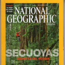 Coleccionismo de National Geographic: NATIONAL GEOGRAPHIC NOVIEMBRE 2009 SECUOYAS GIGANTES DEL BOSQUE - BUEN ESTADO - OFM15