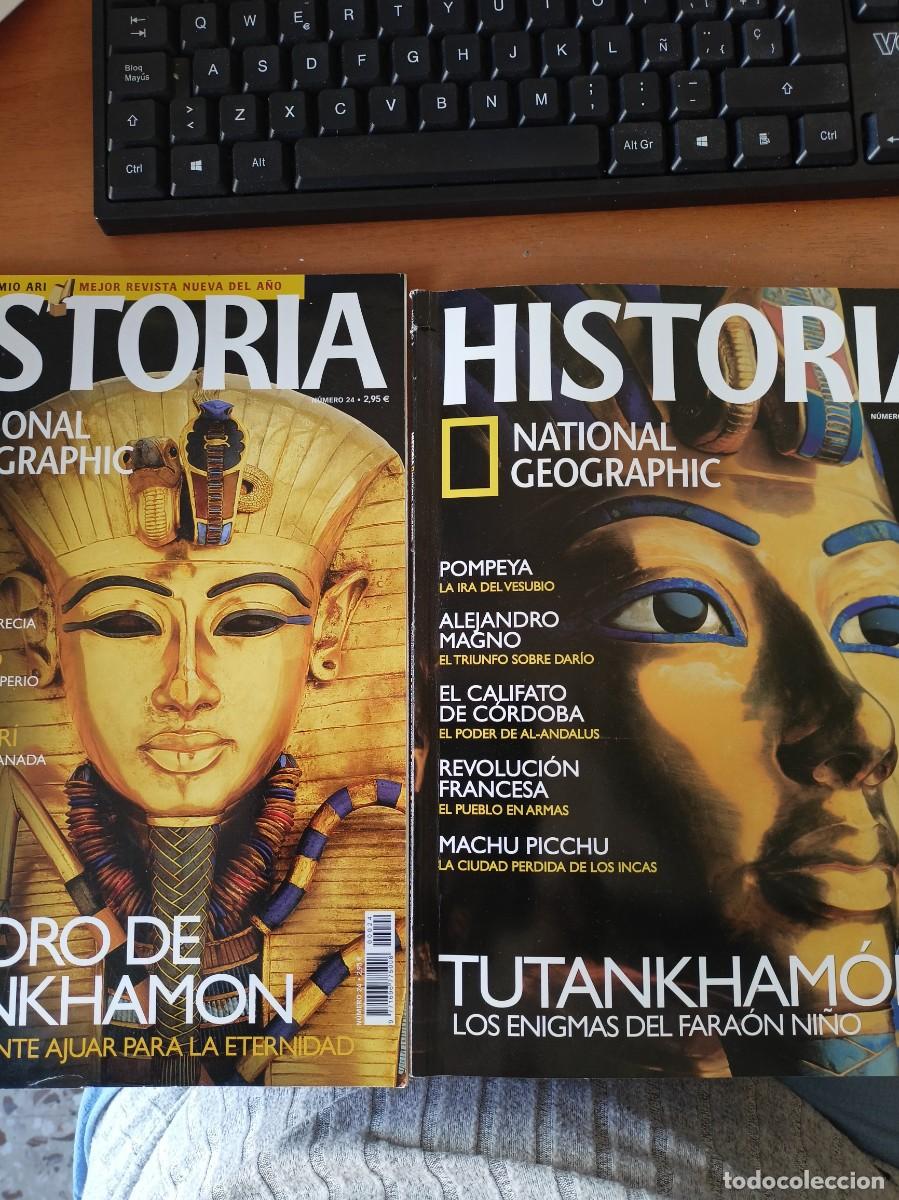 Coleccionismo de National Geographic: Lote 2 revistas Historia National Geographic nos. 3 y 24