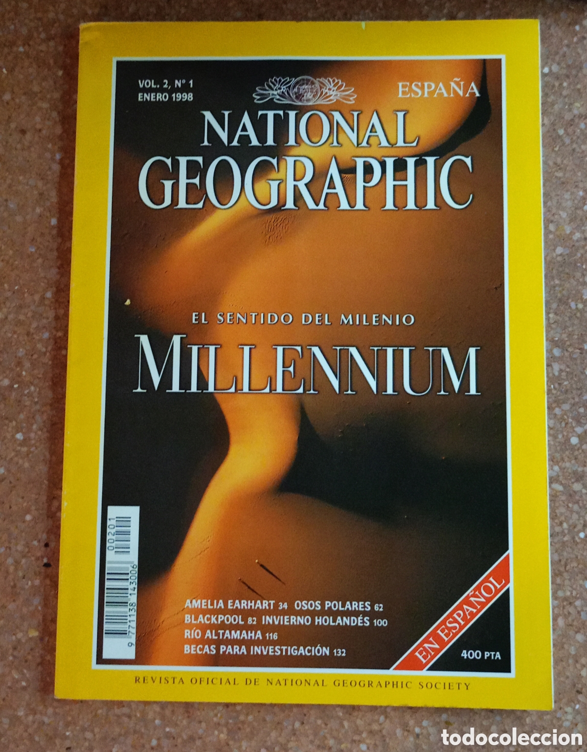 Coleccionismo de National Geographic: Revista National Geographic n&uacute;mero 1 vol.2. Enero 1998. Millenium.