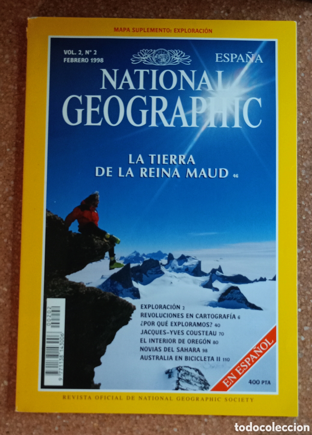 Coleccionismo de National Geographic: Revista National Geographic vol.2 n&uacute;m 2. Feb 1998