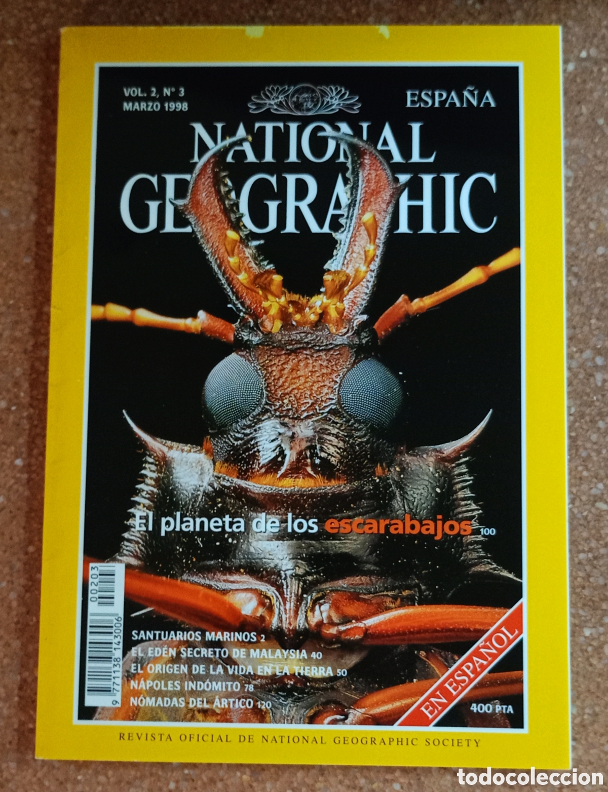 Coleccionismo de National Geographic: Revista National Geographic vol.2, n&uacute;m 3. Marzo 1998.