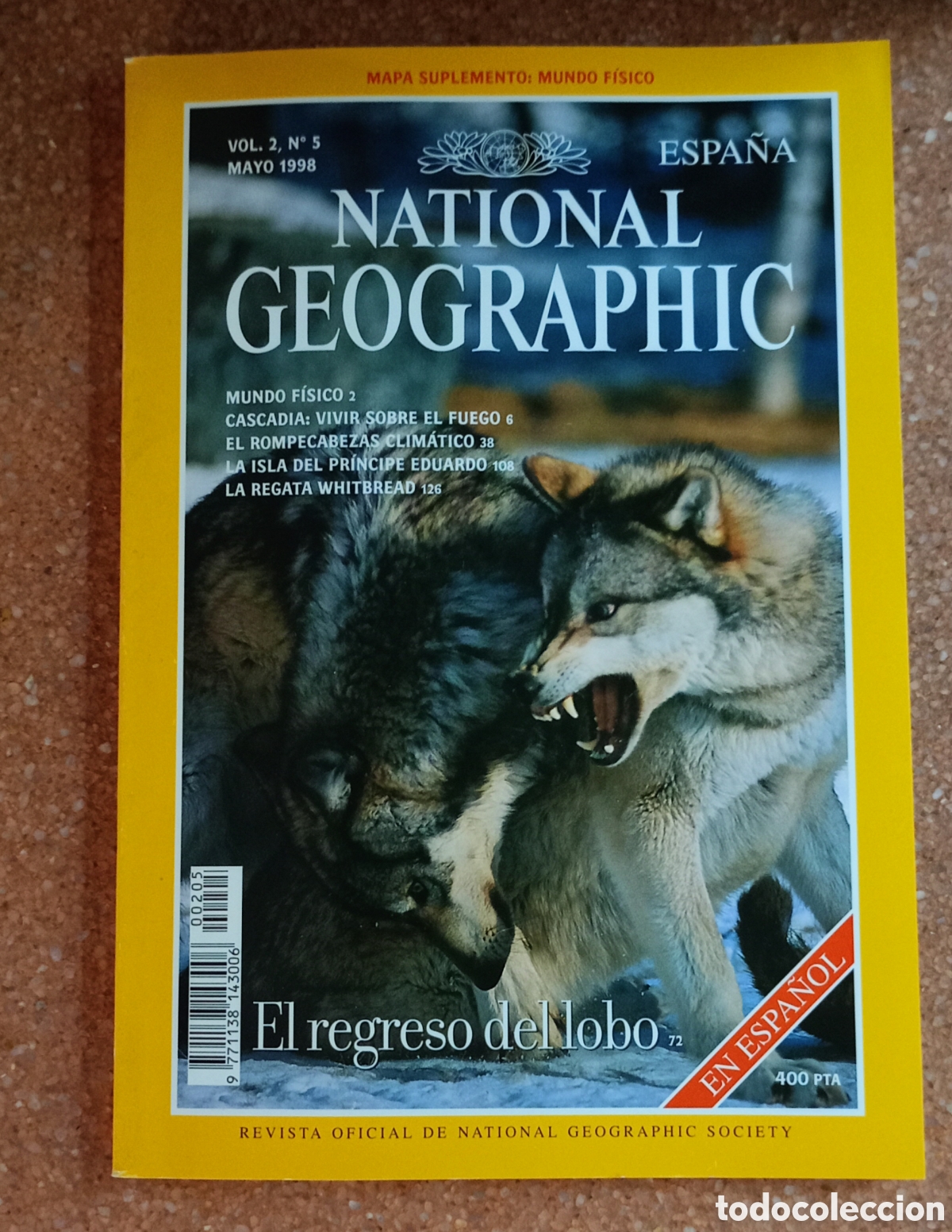Coleccionismo de National Geographic: Revista National Geographic en espa&ntilde;ol. Vol 2, n&uacute;m 5. Mayo 1998