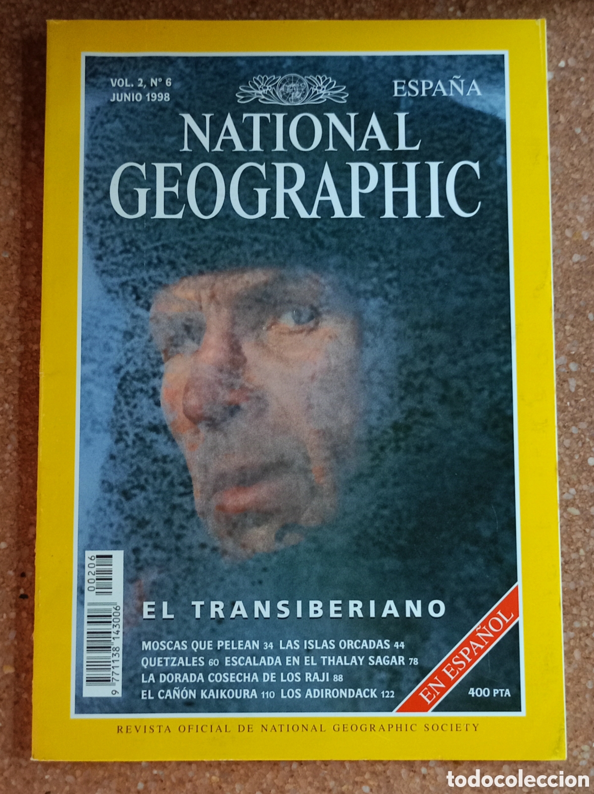 Coleccionismo de National Geographic: Revista National Geographic en espa&ntilde;ol. Vol 2, n&uacute;m 6. Junio 1998.