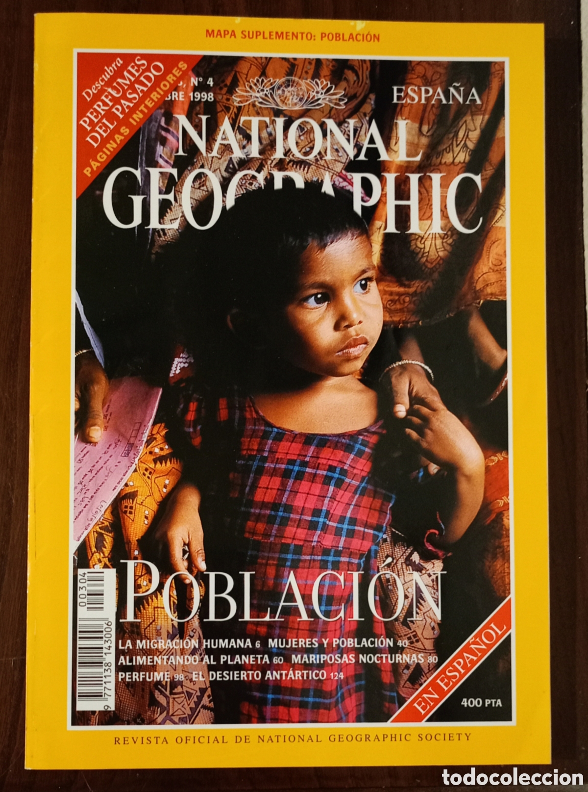Coleccionismo de National Geographic: Revista National Geographic Octubre 1998