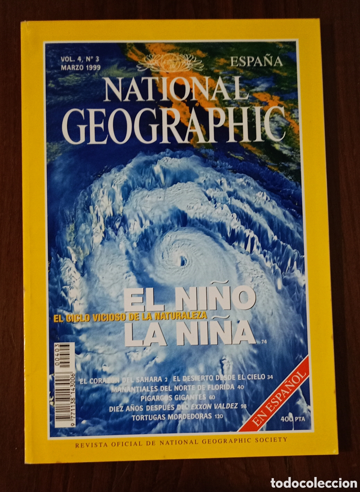 Coleccionismo de National Geographic: Revista National Geographic en espa&ntilde;ol. El ni&ntilde;o y la ni&ntilde;a. Marzo 1999.