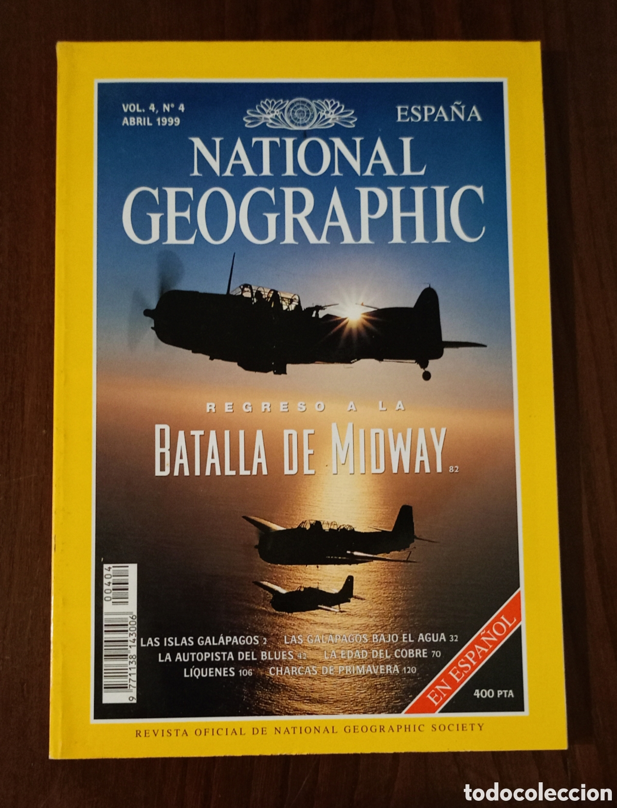 Coleccionismo de National Geographic: Revista National Geographic. Regreso a la batalla de Midway.