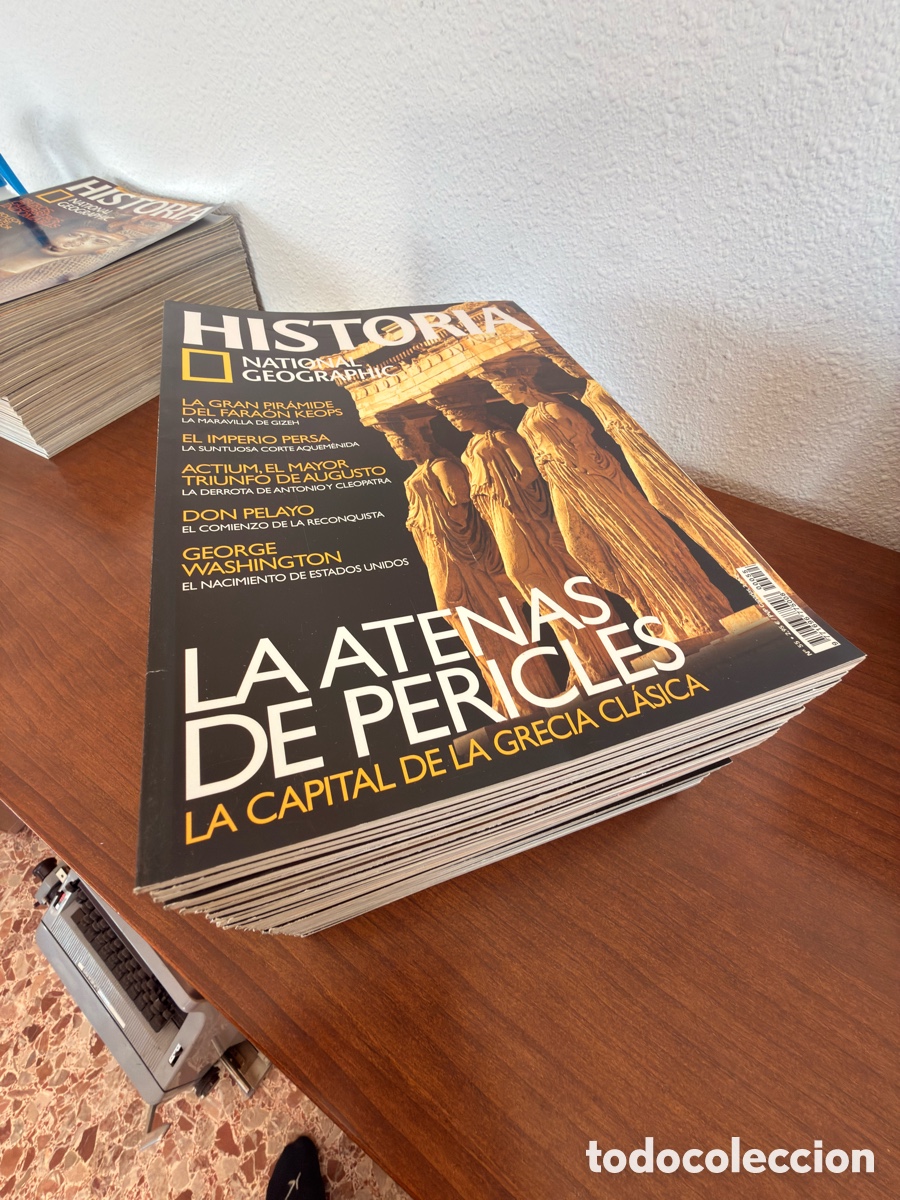 Coleccionismo de National Geographic: Lote 141 Revistas NATIONAL GEOGRAPHIC HISTORIA - Gran Colecci&oacute;n - 141 ejemplares