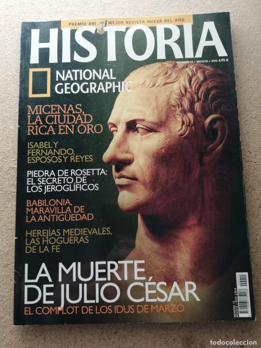 Collectionnisme de National Geographic: HISTORIA NATIONAL GEOGRAPHIC (NUMERO 15) LA MUERTE DE JULIO CESAR