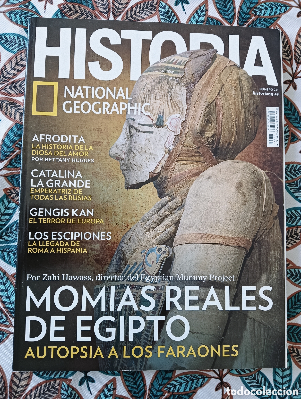 Coleccionismo de National Geographic: NATIONAL GEOGRAPHIC HISTORIA - MOMIAS REALES DE EGIPTO - N&Uacute;MERO 231