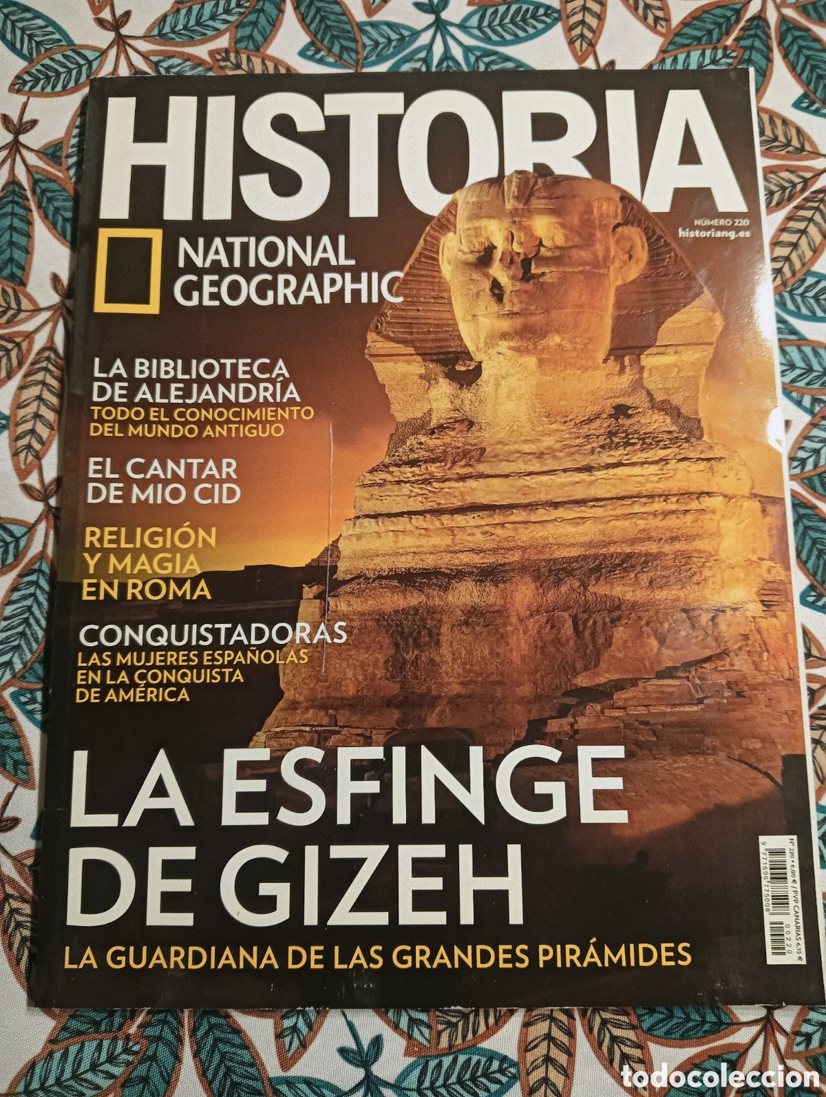 Coleccionismo de National Geographic: NATIONAL GEOGRAPHIC HISTORIA - N&Uacute;MERO 220