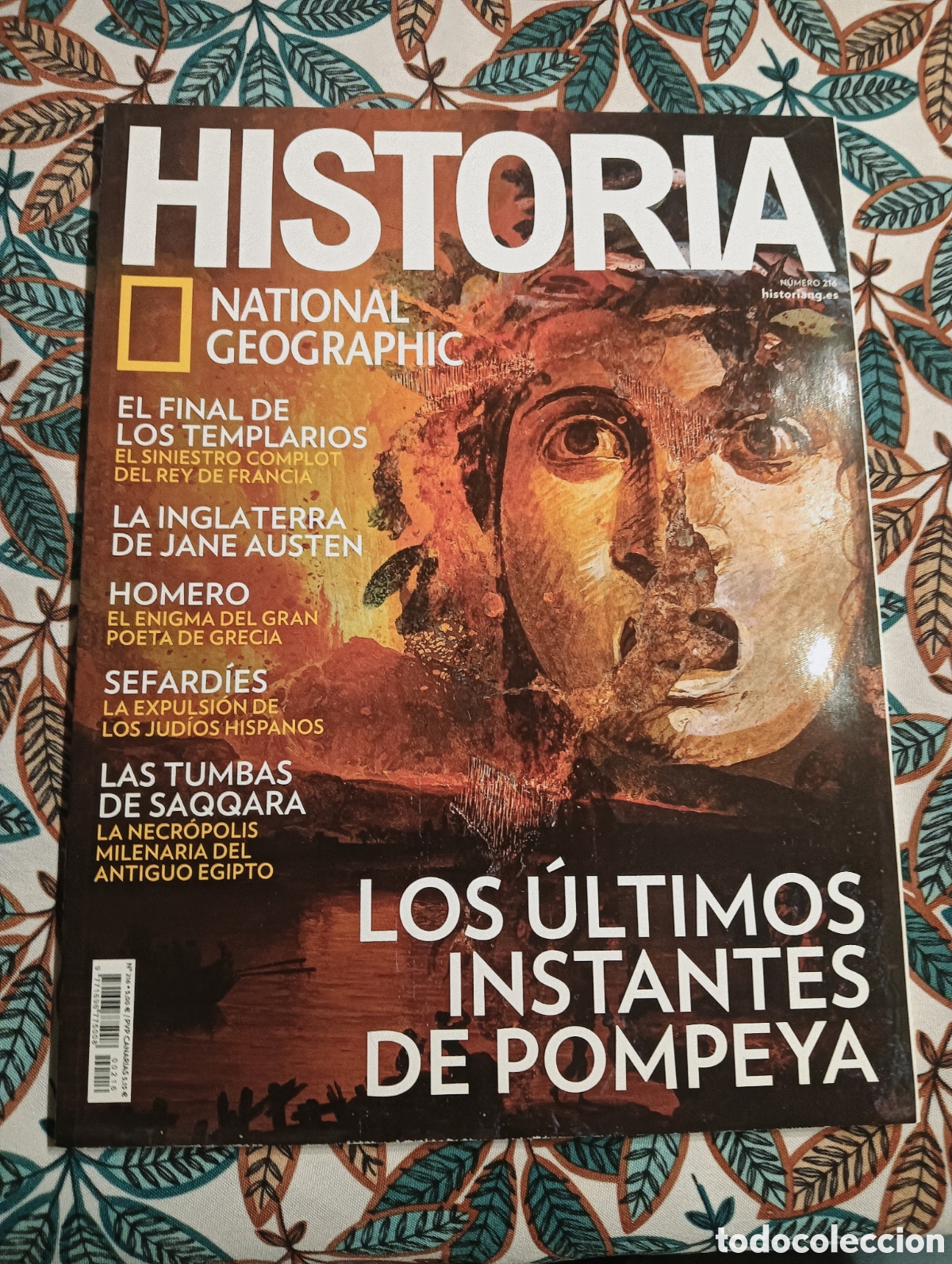 Coleccionismo de National Geographic: NATIONAL GEOGRAPHIC HISTORIA - N&Uacute;MERO 216