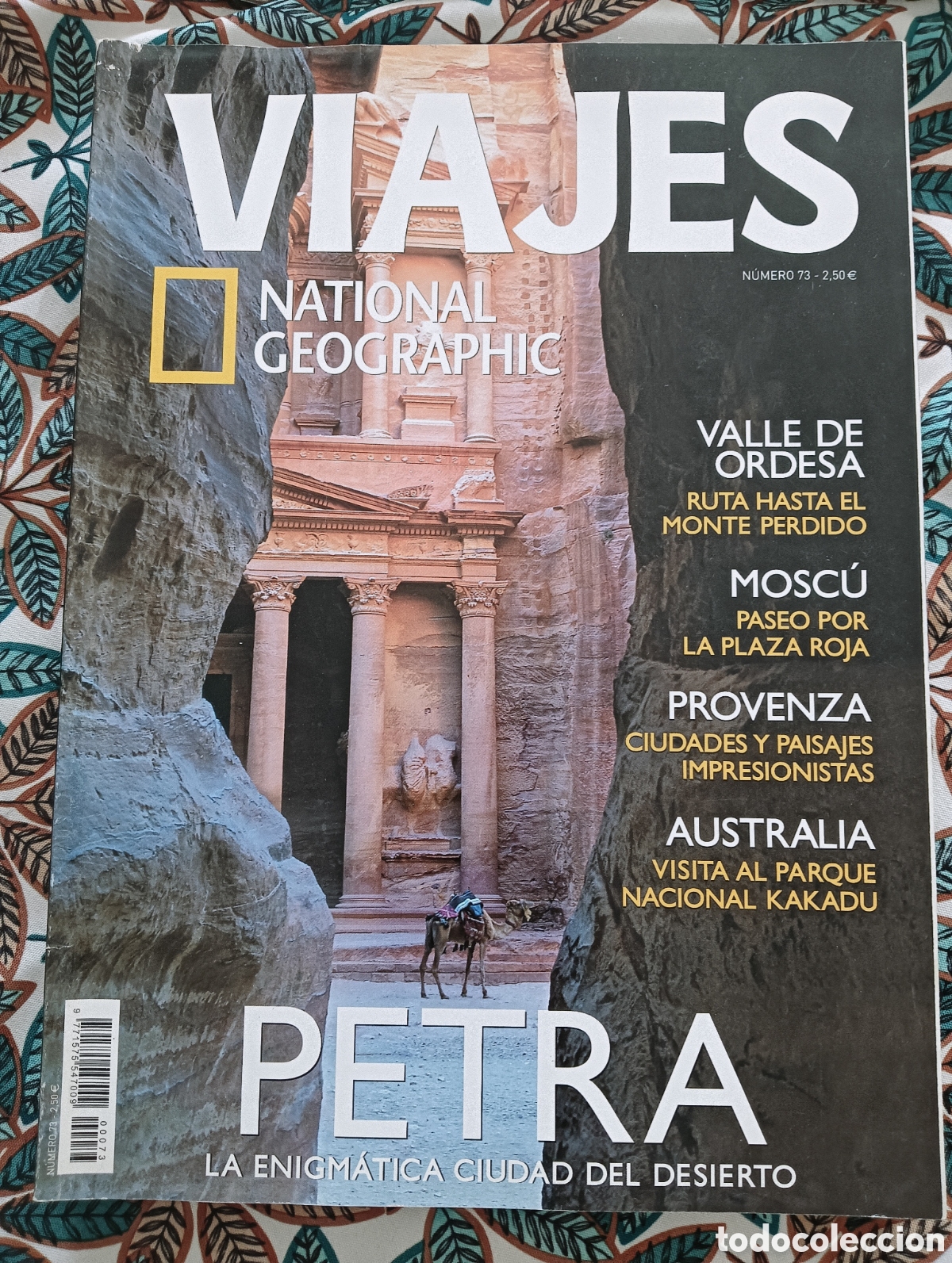 Coleccionismo de National Geographic: NATIONAL GEOGRAPHIC VIAJES - N&Uacute;MERO 73