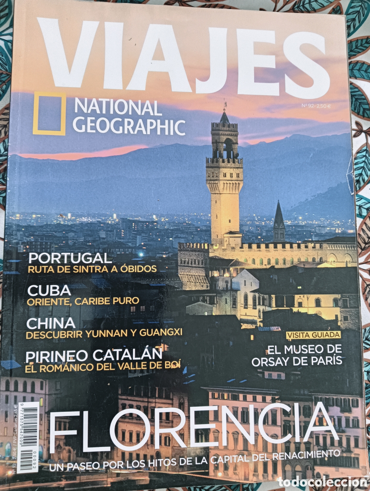 Coleccionismo de National Geographic: NATIONAL GEOGRAPHIC VIAJES+ N&Uacute;MERO 92
