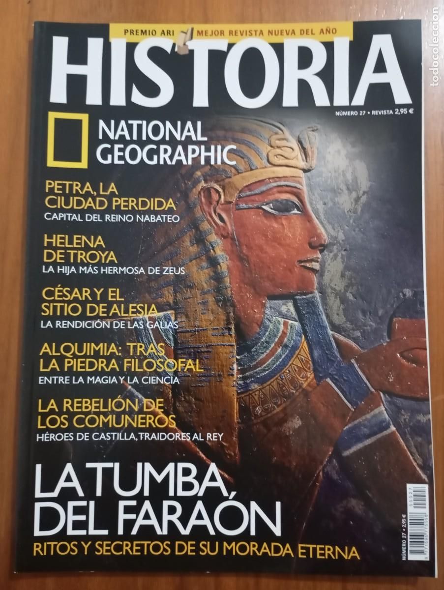 Sammeln von National Geographic: REVISTA NATIONAL GEOGRAPHIC. NUM 27. LA TUMBA DEL FARAON. PETRA, HELENA DE TROYA
