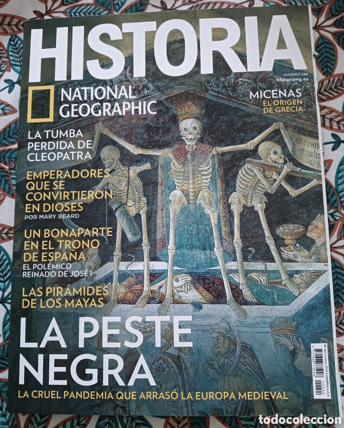Coleccionismo de National Geographic: NATIONAL GEOGRAPHIC HISTORIA - N&Uacute;MERO 244