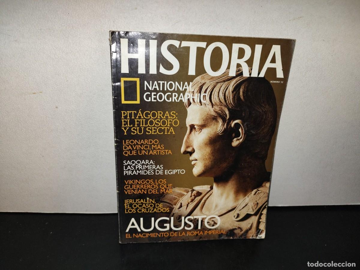 Coleccionismo de National Geographic: 216- Historia. National Geographic. Augusto. El Nacimiento De La Roma Imperial - No. 12