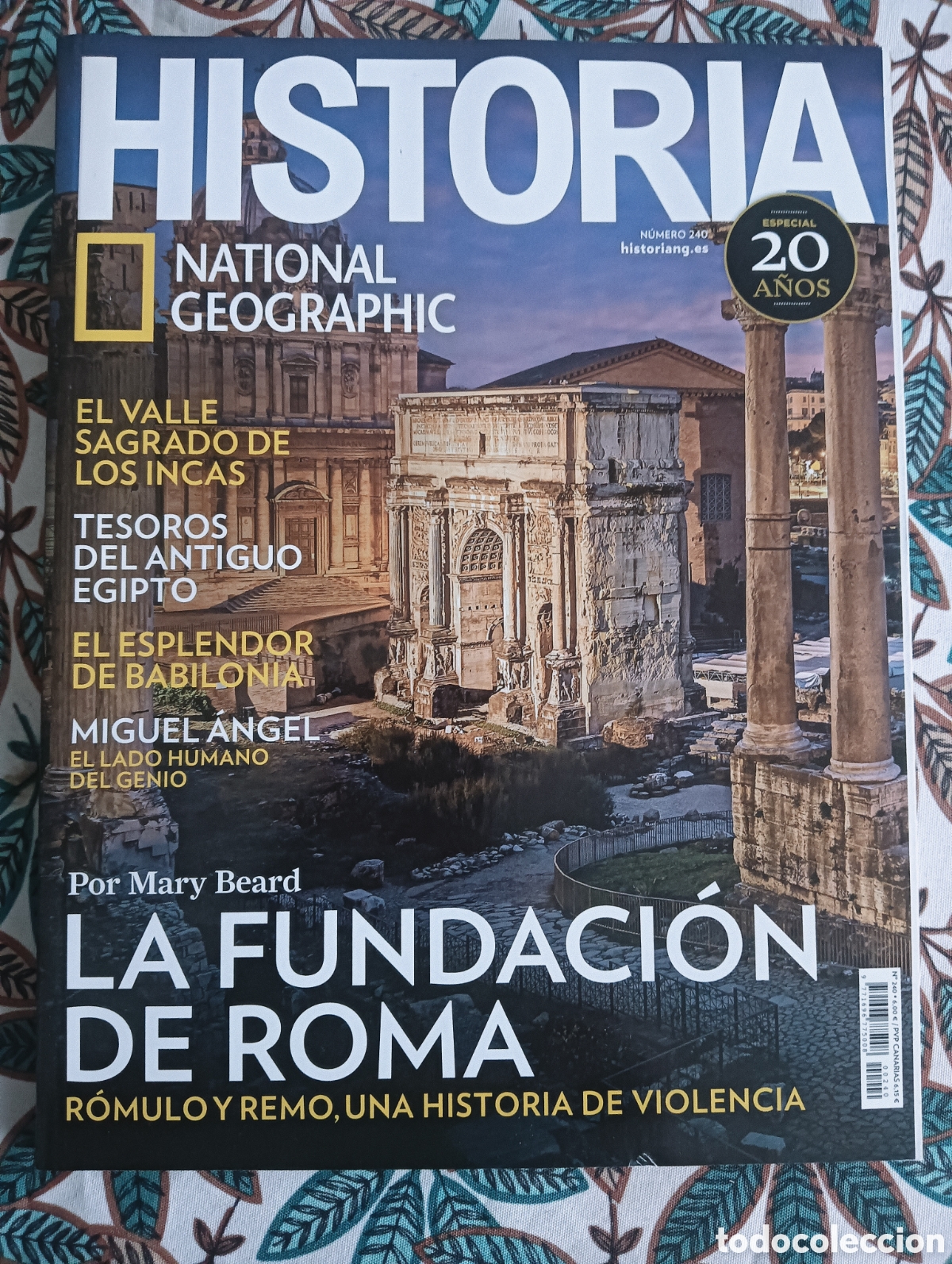 Coleccionismo de National Geographic: NATIONAL GEOGRAPHIC HISTORIA - N&Uacute;MERO 240