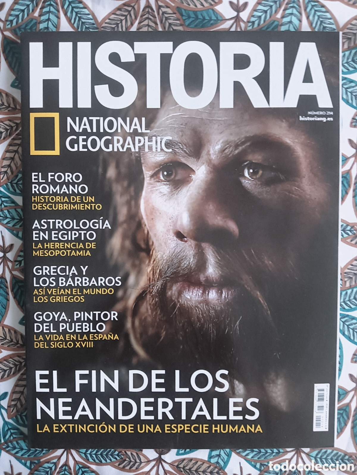 Coleccionismo de National Geographic: NATIONAL GEOGRAPHIC HISTORIA - N&Uacute;MERO 214