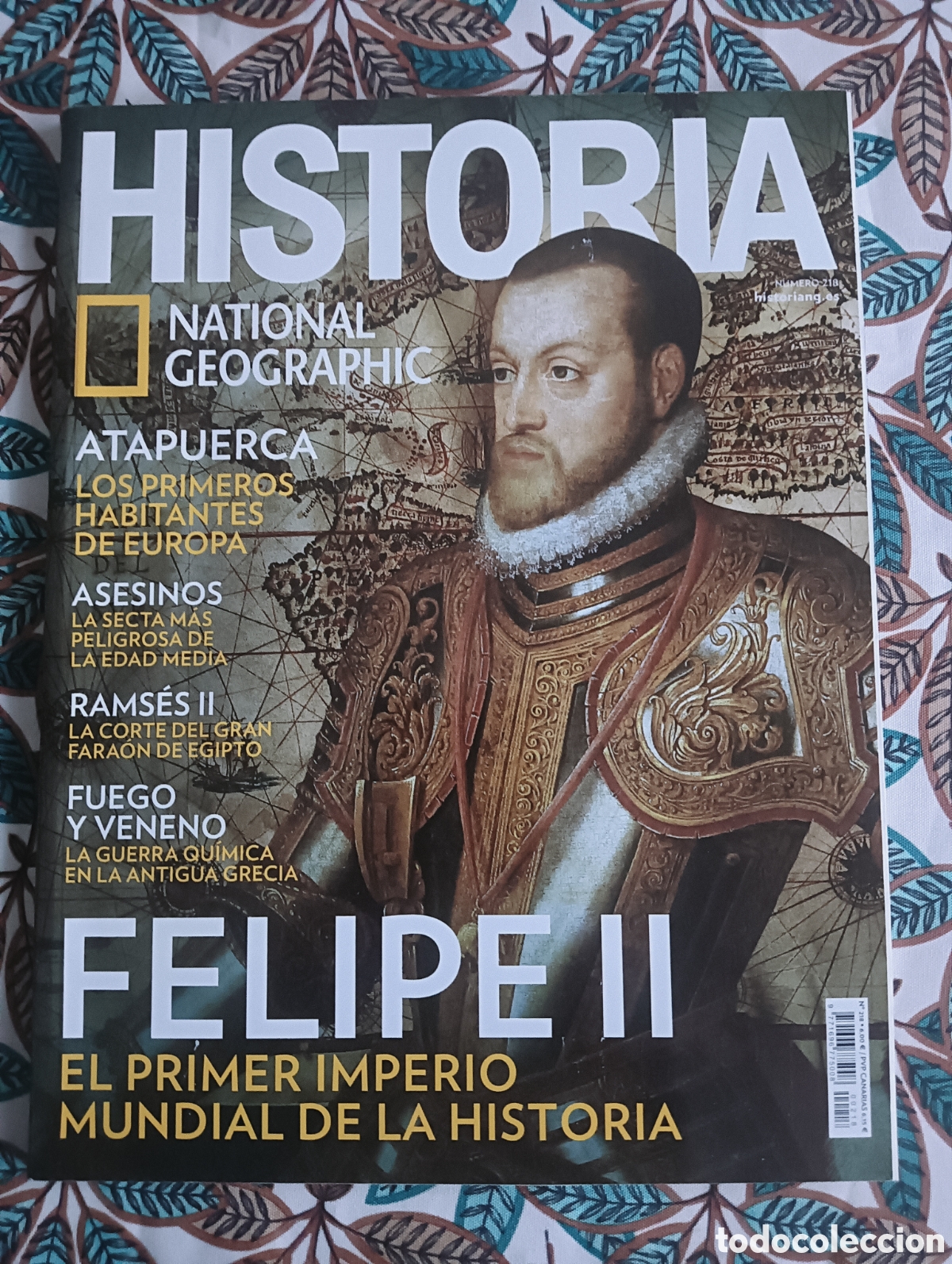 Coleccionismo de National Geographic: NATIONAL GEOGRAPHIC HISTORIA - N&Uacute;MERO 218