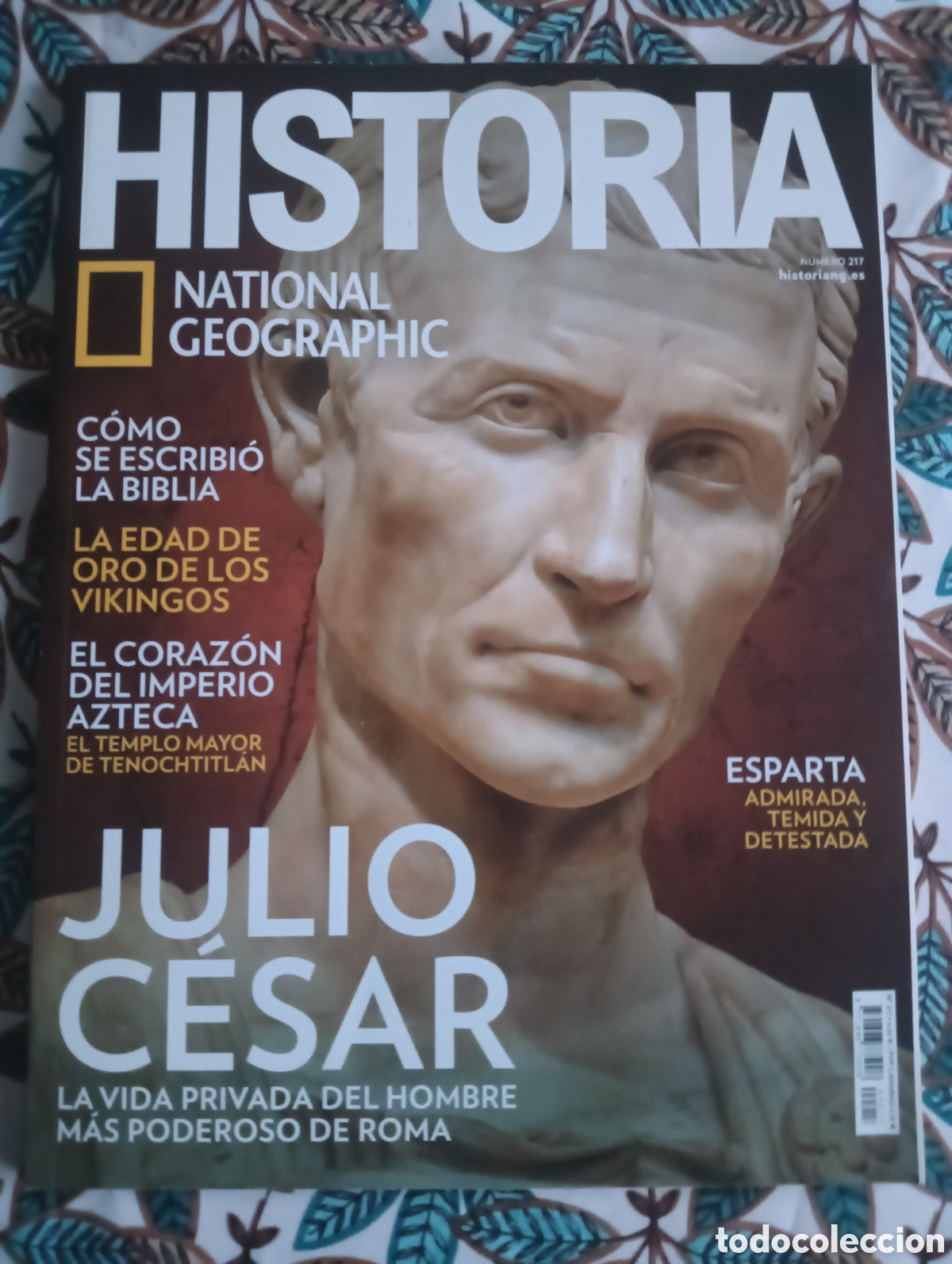 Coleccionismo de National Geographic: NATIONAL GEOGRAPHIC HISTORIA - N&Uacute;MERO 217
