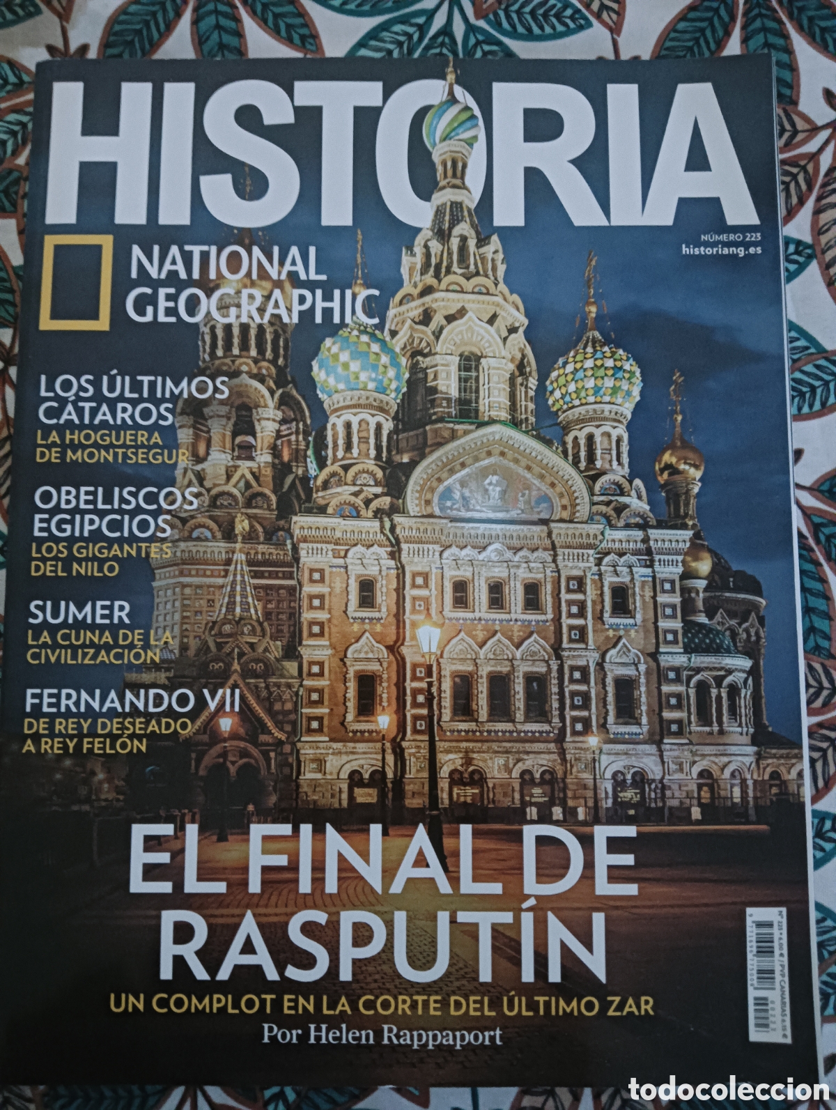 Coleccionismo de National Geographic: NATIONAL GEOGRAPHIC HISTORIA - N&Uacute;MERO 223