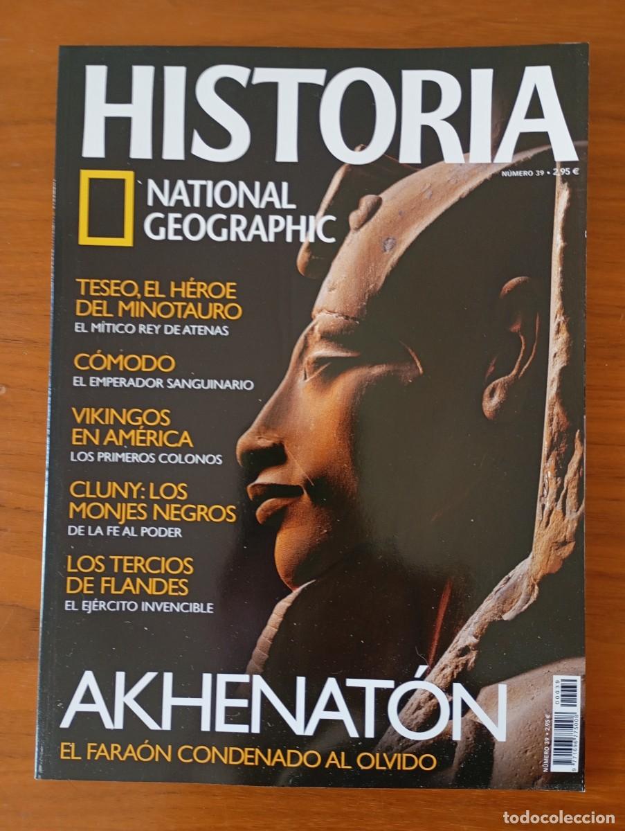 Coleccionismo de National Geographic: HISTORIA NATIONAL GEOGRAPHIC NUM 39. AKHENATON, TESEO, CLUNY, TERCIOS FLANDES