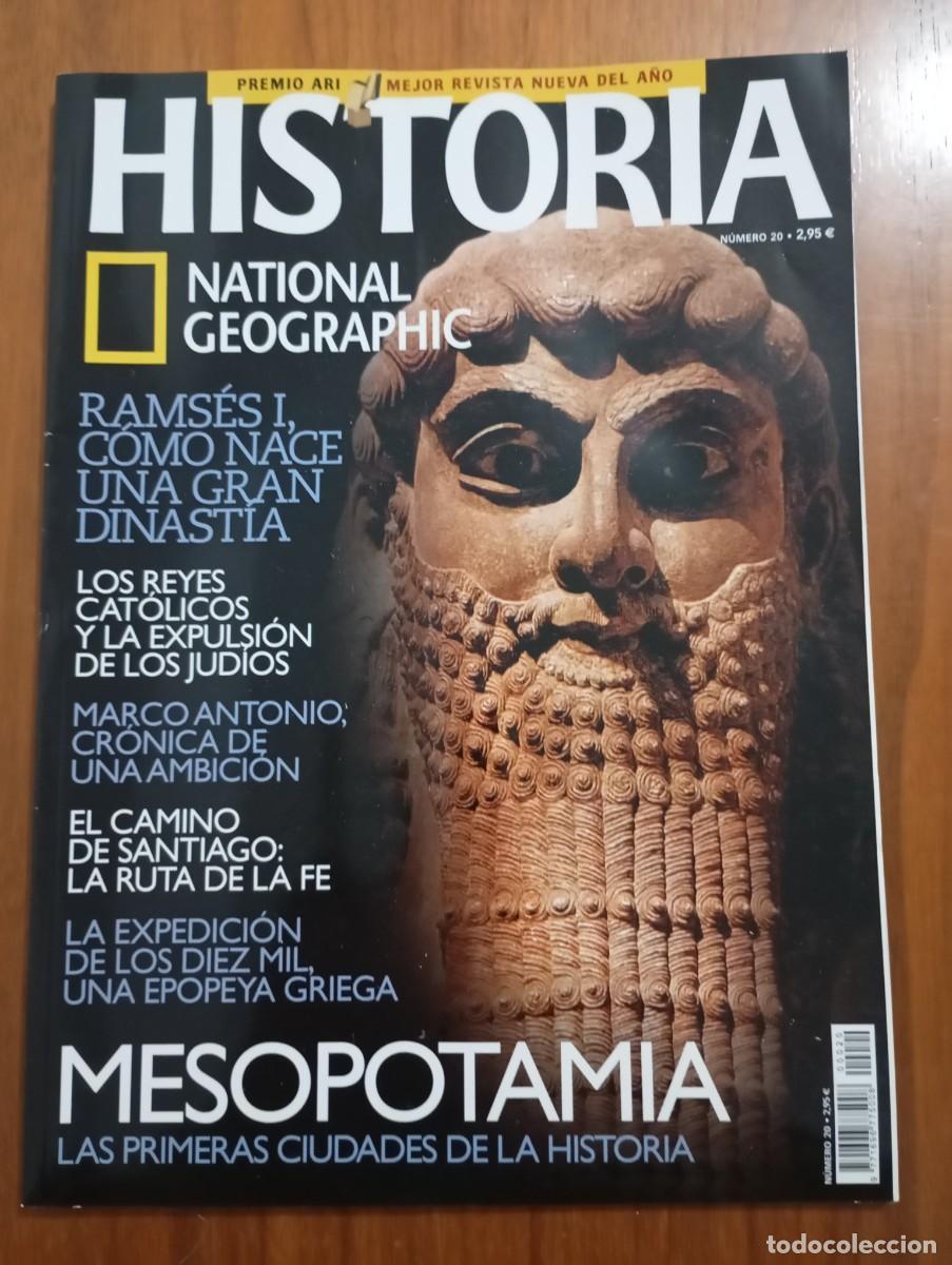 Coleccionismo de National Geographic: HISTORIA NATIONAL GEOGRAPHIC NUM 20. MESOPOTAMIA. RAMSES I. MARCO ANTONIO